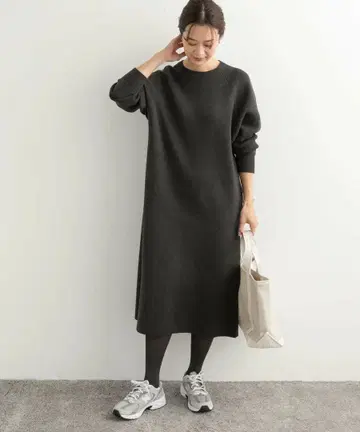맨투맨 니트 원피스