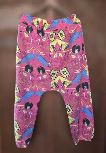 babyshoop 사루엘 팬츠 프리 사이즈 핑크 댄스 등에도