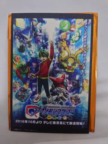 디지몬 캔버스 원단 카드