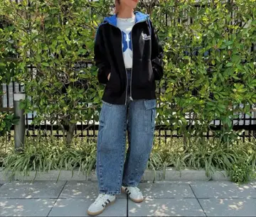 아사프로 지퍼 후드티 히로시마 한정판