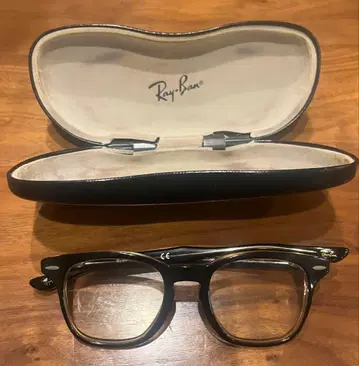 레이밴 안경 케이스 포함 블루라이트 차단 렌즈
