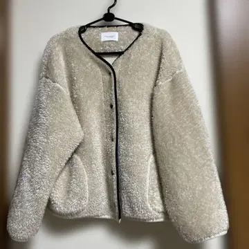 BEAUTY&YOUTH 보아 자켓 크림색