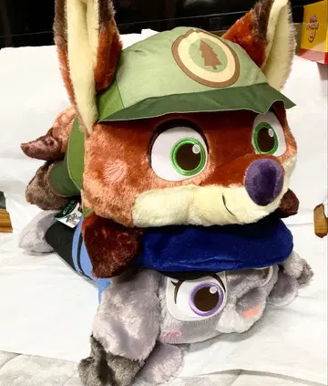 주토피아 빨간 볼 엎드림 슈퍼 라지 키즈 봉제 인형 닉 주디