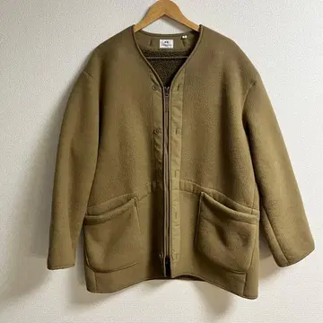 유니클로 Engineered Garments 플리스 노카라 코트 XL