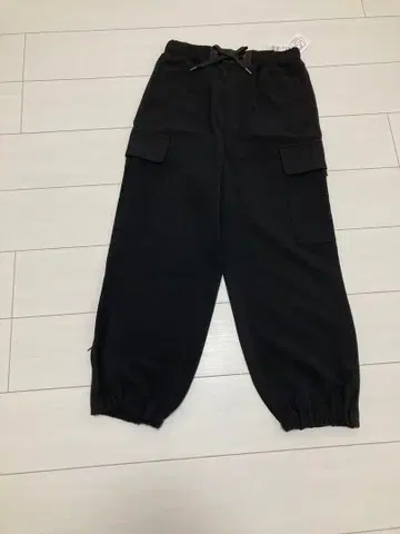 LASUD 새상품 블랙 카고 팬츠