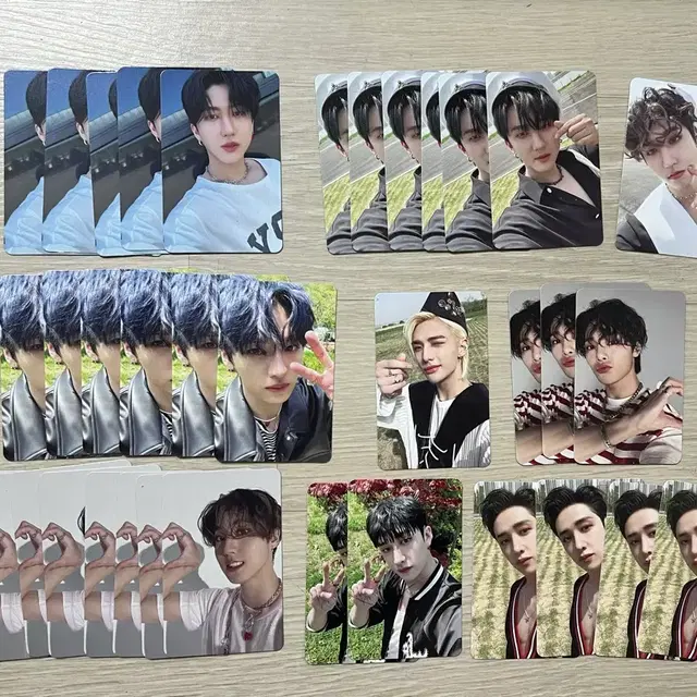 스트레이키즈 스키즈 앨범 포카 36장 일괄