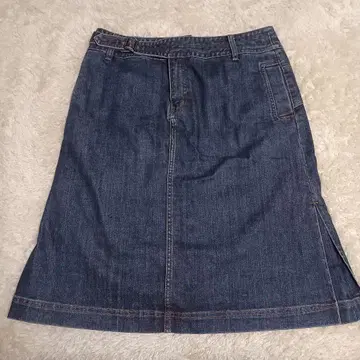 [ 빅 사이즈 ] EASTBOY 데님 스커트 XL 2XL 상당 A라인