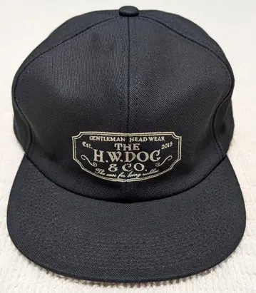 THE H.W. DOG & CO. TRUCKER CAP BLACK 2