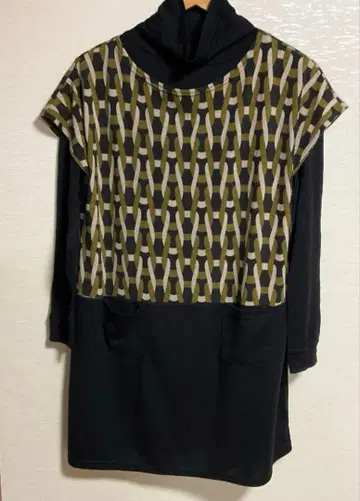 택 포함 새상품 tanppoppo 튜닉 레이어드