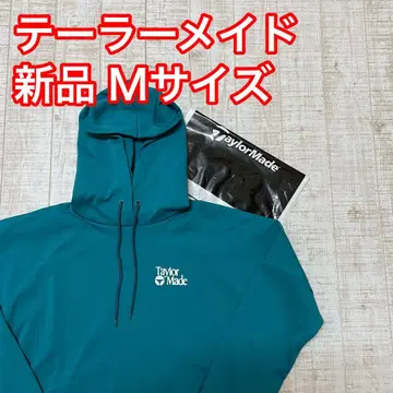 새상품 테일러메이드 후드티 보온 가슴 로고 그린 M 사이즈