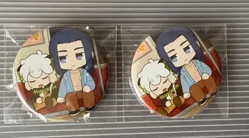 라오후헤이전기2 입장 특전 제3주 캔뱃지 2개 세트