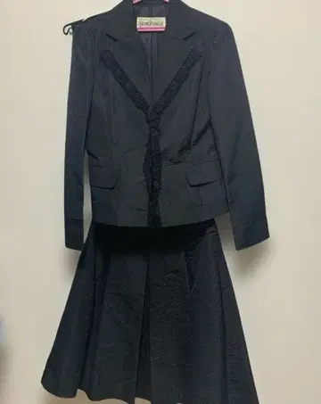 조르주 레쉬 셋업 수트 블랙