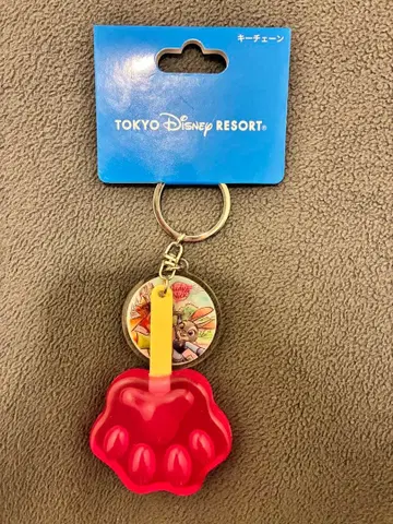 도쿄 디즈니 리조트 주토피아 아이스 캔디 키체인
