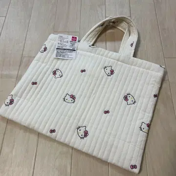 택 포함 새상품 헬로키티 이불 누비백 니시마츠야 레슨백