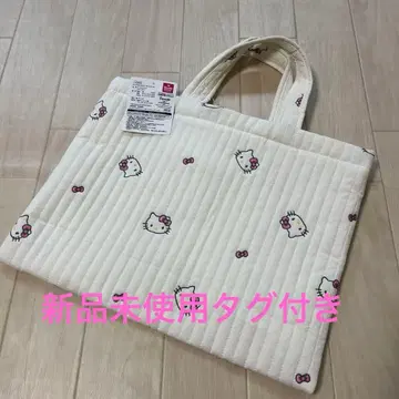 택 포함 새상품 헬로키티 이불 누비백 니시마츠야 레슨백
