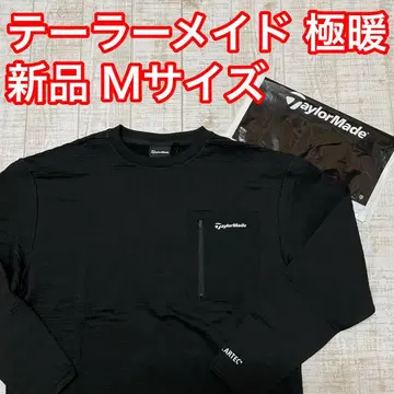 새상품 테일러메이드 긴팔 티셔츠 보온 폴라테크 블랙 M 사이즈
