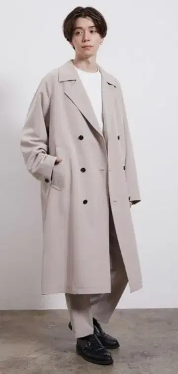 [ 셋업 가능 ] 오버코트 x 팬츠