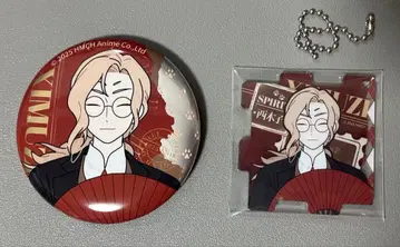 라오리전기 수트 캔뱃지 아크릴 키링 니시키코 시무즈