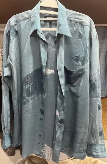 HEART BREAKER 긴팔 셔츠 M 블루 계열