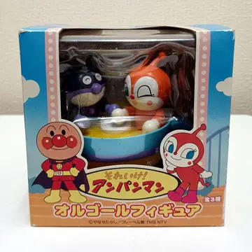 호빵맨 오르골 피규어 2체 세트