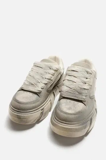 ZARA 자라 볼륨 밑창 스니커즈 42 27cm