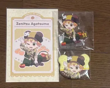 귀멸의 칼날 실로의 가을 축제 엽서 아크릴 스탠드 캔뱃지 아가츠마 젠이츠