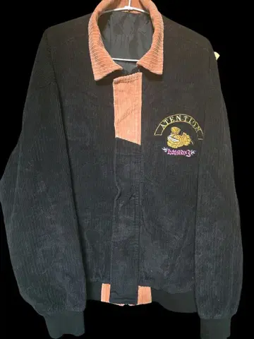 레어 90년대 가필드 코듀로이 자켓 블루종