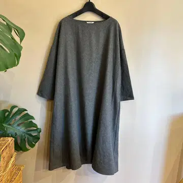 LE GLAZIK 울 원피스 36 그레이