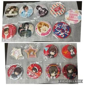 골든 폭격기 키류인 쇼 캔뱃지 15개 기타 굿즈