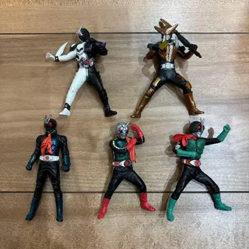 가면라이더 1호, 2호, W, 가오 5체 각종