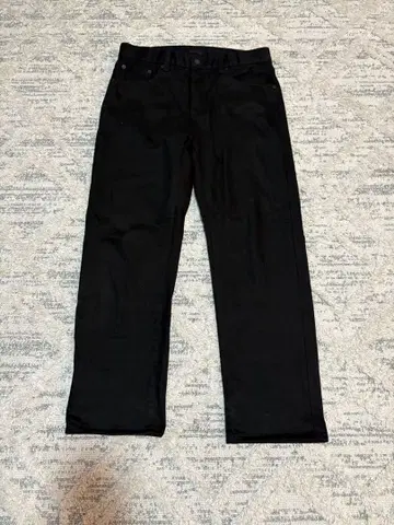 유니클로 셀비지 레귤러핏 청바지 유니클로 데님 32