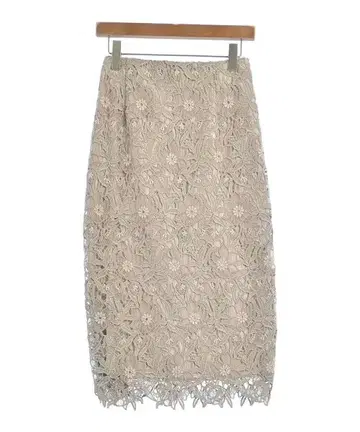 Couture brooch 롱 맥시 길이 스커트 여성용