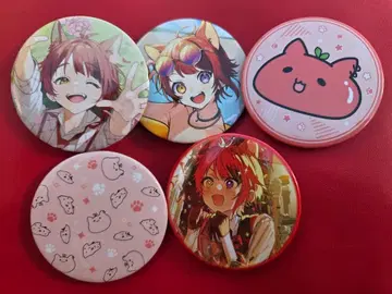 리이누 스토푸리 코토노하 원더랜드 캔뱃지 세트 5개