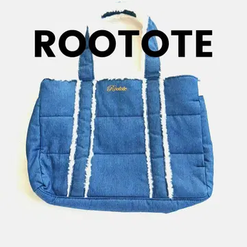 ROOTOTE 루트토트 토트백 데님 보아 퍼