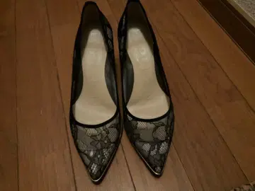 에스페란자 블랙 레이스 스틸레토 하이힐