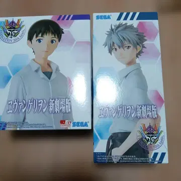 에반게리온 신극장판 이카리 신지 나기사 카오루 2체 세트 한정판