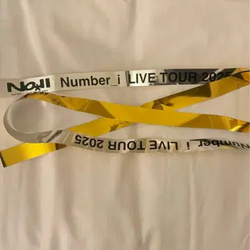 Number_i LIVE TOUR 2025 은색 테이프 No.II