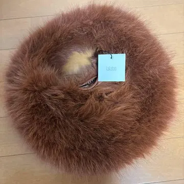 UN BILLION S.A. 브라운 퍼 핸드백