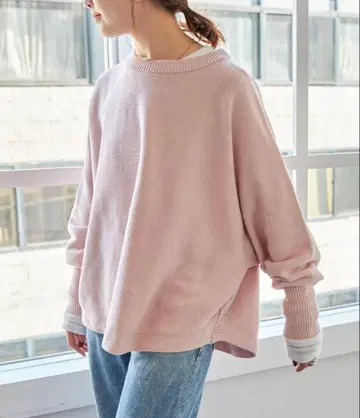 Spick & Span 벌키얀 돌먼 롱 리브 니트