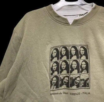 레오나르도 다 빈치 모나리자 맨투맨 빈티지