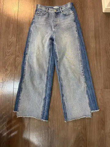 LOVELESS 재구성 배기 데님