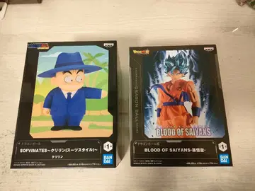 드래곤볼 SOFIMATES 밤린 수트 스타일 손오공 사이어인 블루