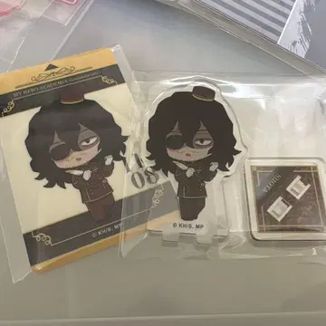 히로아카 애니카페 아크릴 스탠드 플레이트 카드 아이자와 쇼타