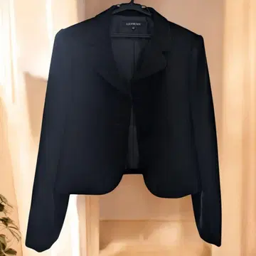 LILYBURN 블랙 숏 자켓 13호 여성용 도쿄 소와르