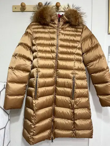 BEATRICE 퍼 포함 다운 자켓 베이지 S