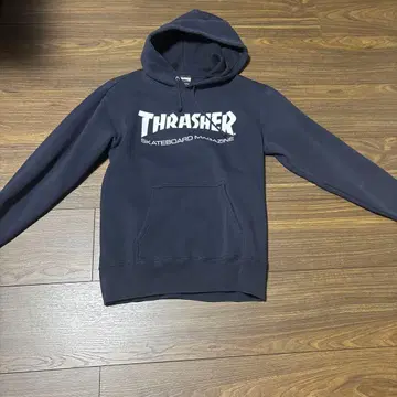 THRASHER 후드 부착 후드티 L 사이즈
