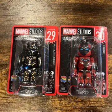 MARVEL 베어브릭 복권 블랙팬서 & 아이언 하트