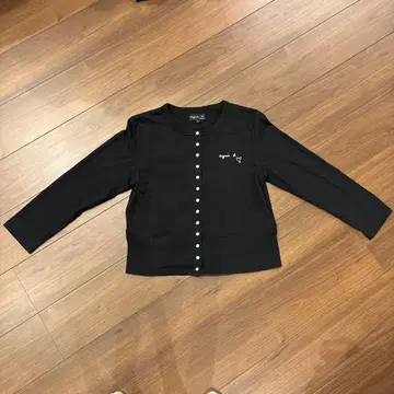 [ 새상품급 ] agnis b. 블랙 가디건