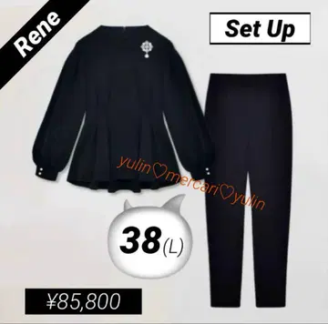 새상품급 85,800엔 Rene 셋업 (38 L)