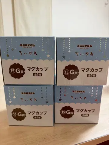 에니마이 복권 치이카와 (먼작귀) G상 치이카와 하치와레 밤만쥬 x 2